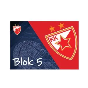 Blok Za Crtanje Br.5 Crvena Zvezda Akvarel