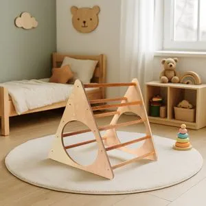 BLTYZ-AKTV052 Oak Pikler Climber