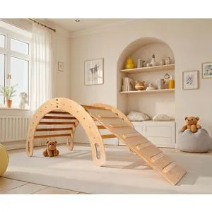 BLTYZ-AKTV066 Oak Pikler Climber Set