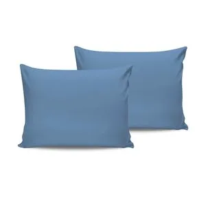 Blue Blue Pillowcase Set (2 Pieces) (EU) (IT)