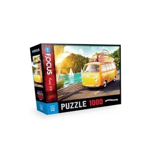 Blue Focus Puzzle Retro Minibus BF292 108/22923