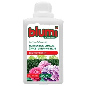 Blumi Hortenzija tečno đubrivo za ukrasno grmlje 0.5 l