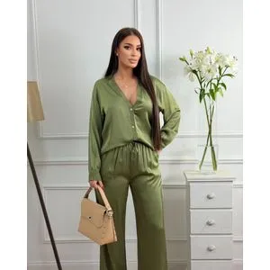 Bluza / Olive Satin