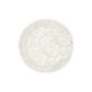 Bnc 01 - Cream, Gold Q Multicolor Carpet (120 x 120)