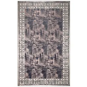 Bnc 03 - Marine, Bronze Multicolor Hall Carpet (80 x 150)