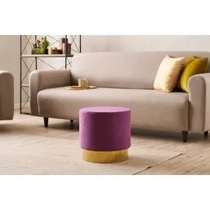Bodrum - Lilac Lilac Pouffe