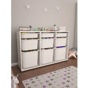 Bofi - White White Multi Purpose Cabinet