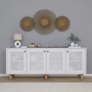 Bohemian 1600-134 White Console