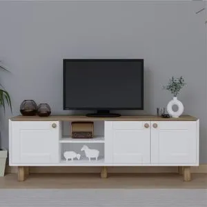 Bohemian 1600-83 Garden Oak TV Stand