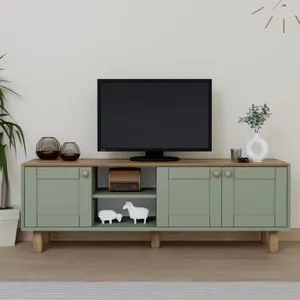 Bohemian 1600-84 Green TV Stand