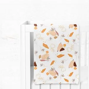 Boho Žuta Plava Narandžasta Baby Blanket