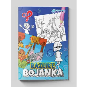 Bojanka 12 listova - razlike