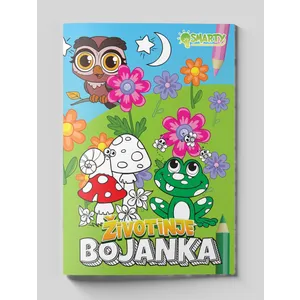Bojanka 8 listova - životinje