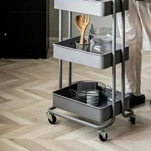 Bolzz Polica storage gray