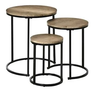 Bolzz set okruglih stočića Coffee light 