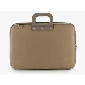 Bombata CLASSIC VINIL LAPTOP BRIEFCASE Torba (15") Dove Gray Taupe