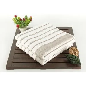 Bombeli - Ecru Ecru
Grey Hand Towel Set (2 Pieces)