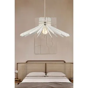 Boomerang - White White Chandelier