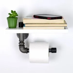 Boruraf235 White Toilet Paper Holder