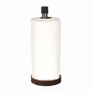 Boruraf255 Walnut
Silver Paper Towel Holder