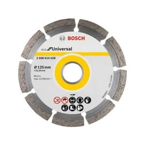 BOSCH Dijamantska rezna ploča ECO For Universal 125x22,23x2,0x7 - pakovanje od 10 komada (2608615...
