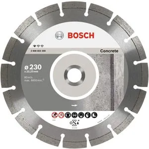 Bosch dijamantska rezna ploča Standard for Concrete  2608603243, 230 x 22,23 x 2,3 x 10 mm, 1 komad