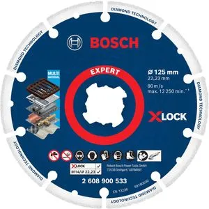 Bosch EXPERT X-LOCK 125mm dijamantska ploča za sečenje metala Best for Metal - 2608900533