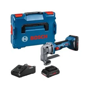 BOSCH GSC 18V-16 E akumulatorske makaze za lim 18V; 2 x ProCORE 18V 4,0 Ah + L-Boxx kofer (060192...