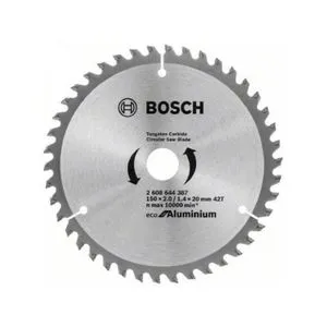 BOSCH List kružne testere Eco for Aluminium 150 x 2.2;1.5 x 20 42 T
