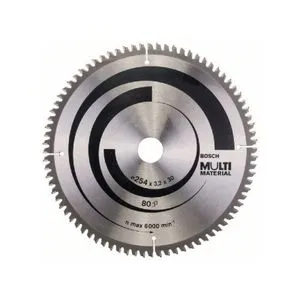 BOSCH List kružne testere Multi Material 254 x 30 x 3.2 mm. 80