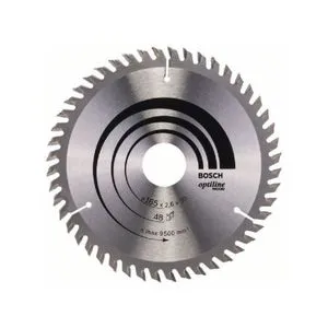 BOSCH List kružne testere Optiline Wood 165 x 30;20 x 2.6 mm. 48