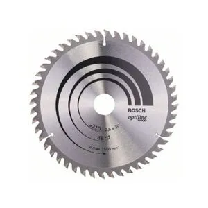BOSCH List kružne testere Optiline Wood 210 x 30 x 2.8 mm. 48