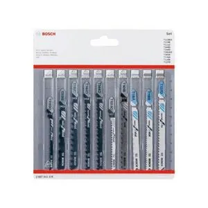 BOSCH List ubodne testere set 10 komada Wood+Metal 2607011170
