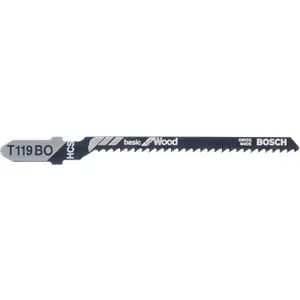 BOSCH List ubodne testere T 119 BO Basic for Wood - pakovanje 100 komada - 2608637879