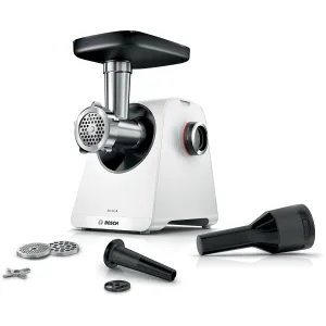 Bosch MFWS421W Serija 4 Mašina za mlevenje mesa MultiPower 1900 W, Bela