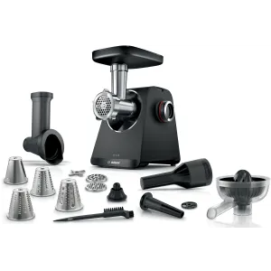 Bosch MFWS450B Serija 4 Mašina za mlevenje mesa MultiPower 1900 W, Crna