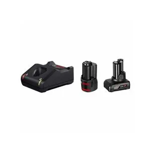 BOSCH Starter set baterije 1 x GBA 12V 4,0 Ah + 1 x GBA 12V 2,0 Ah + punjač GAL 12V-40 (1600A01NC9)
