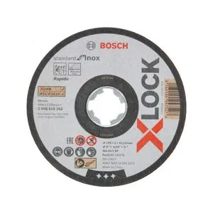 BOSCH X-LOCK Standard for Inox 125x1x22,23 mm za ravno sečenje - pakovanje 10 komada (2608619267)