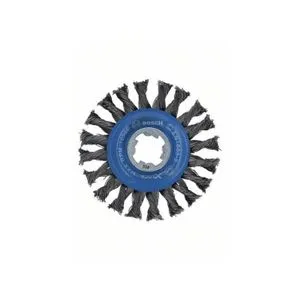BOSCH X-LOCK točak od talasaste žice 115, čelični 2608620731, 115 mm, 0,5 mm, 12 mm, X-LOCK