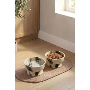 Bowl - Black Black Pet Food Bowl