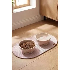 Bowl - Pink Pink Pet Food Bowl