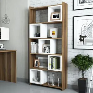 Box - Walnut, White White
Walnut Bookshelf