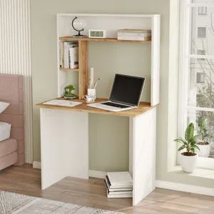 Br2-Aw Atlantic Pine
White Study Desk