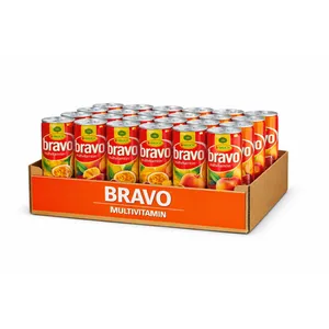 BRAVO limenka Multivitamin 0,25l, 24 kom XXL