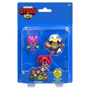 Brawl Stars set 3 kolekcionarske figurice 4,5 cm