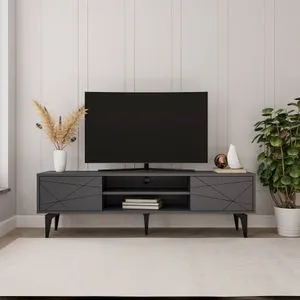 Brendon - Anthracite Anthracite TV Stand