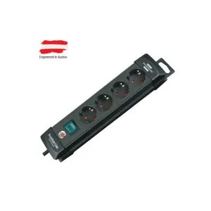 BRENNENSTUHL Razvodnik sa 4 mesta 1.8m 1.5mm2 + prekidač  5110014