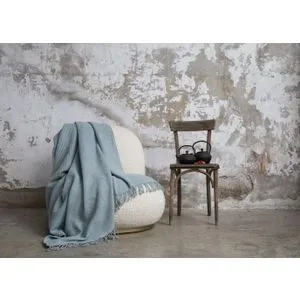 Brighton Waffle - Mint Mint TV Blanket