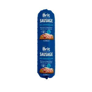 Brit PN Dog kobasica piletina & jagnjetina 800 g