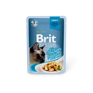 Brit Premium Cat Delicate Fileti u sosu sa piletinom 24 x 85 g